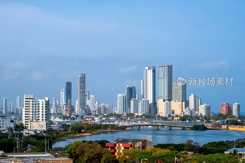 巴拿马城市景观，巴拿马，中美洲