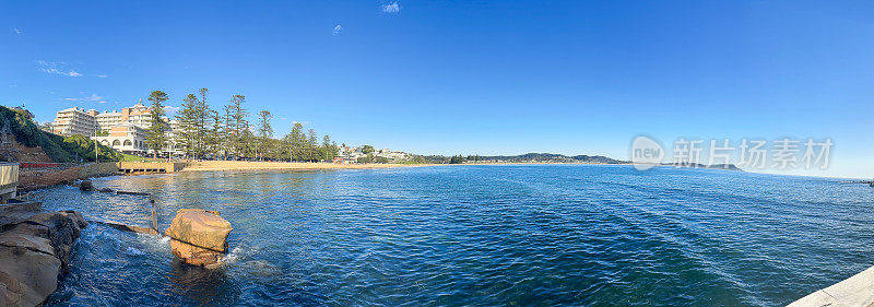 澳大利亚新南威尔士州特里加尔的海景