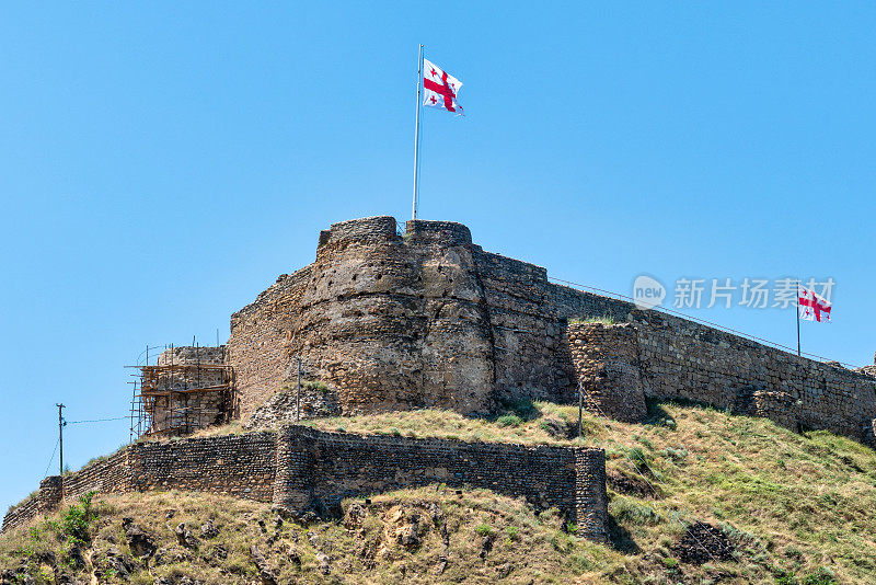 格鲁吉亚第比利斯附近的古老堡垒