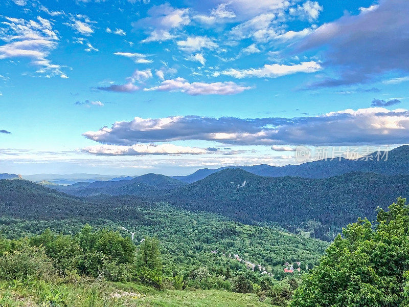 Velebit山景