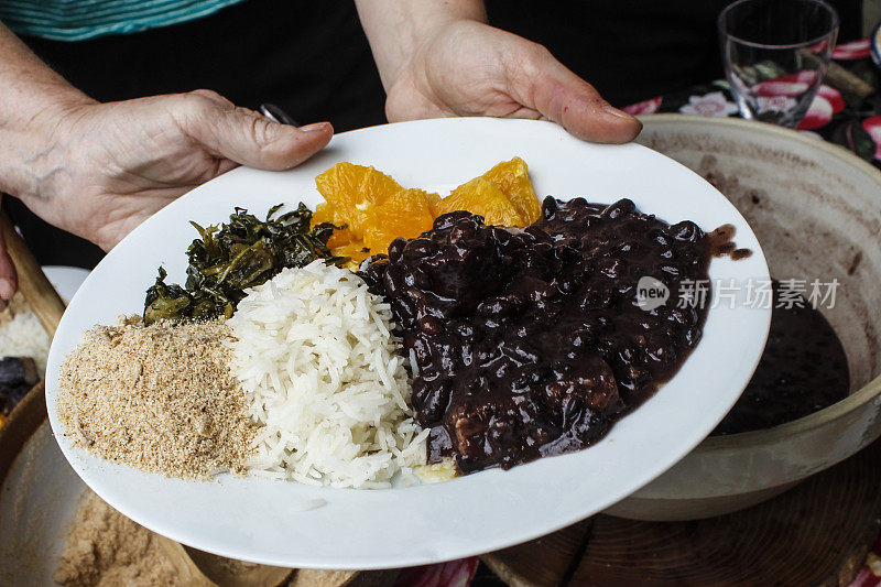 巴西传统菜Feijoada