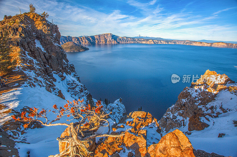 火山口湖,俄勒冈州