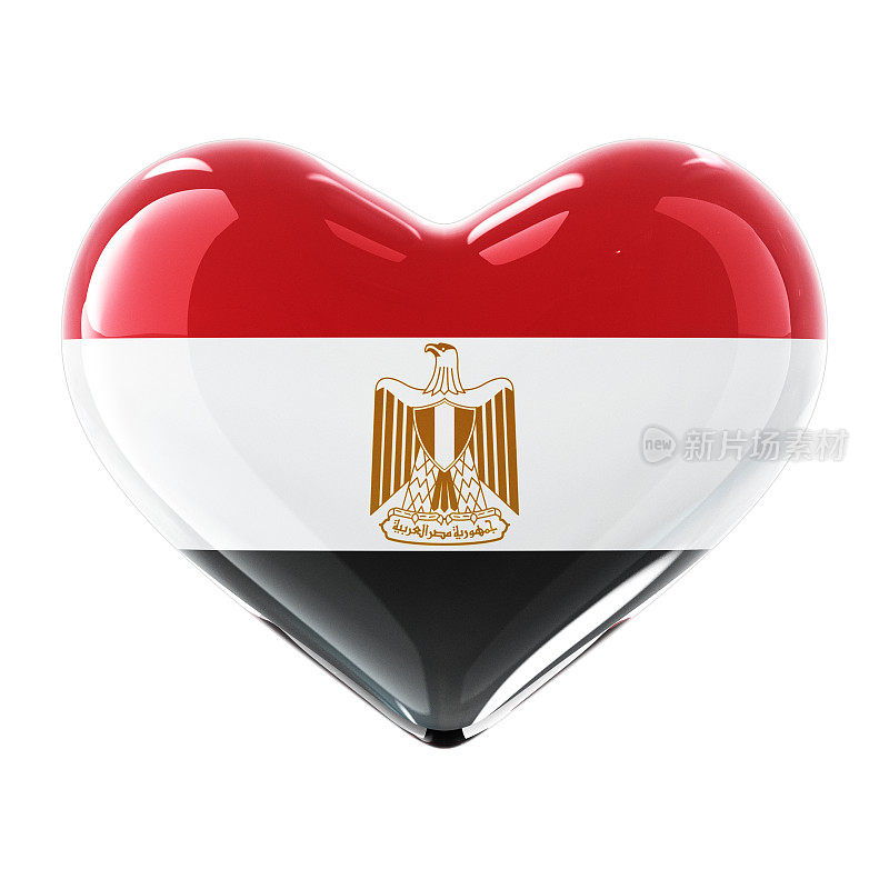 玻璃心旗。埃及