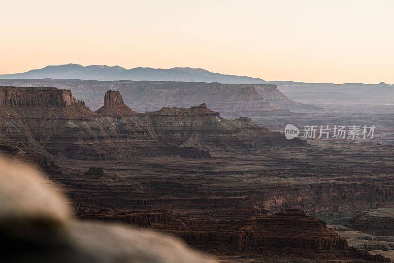 美国犹他州南部的峡谷地国家公园