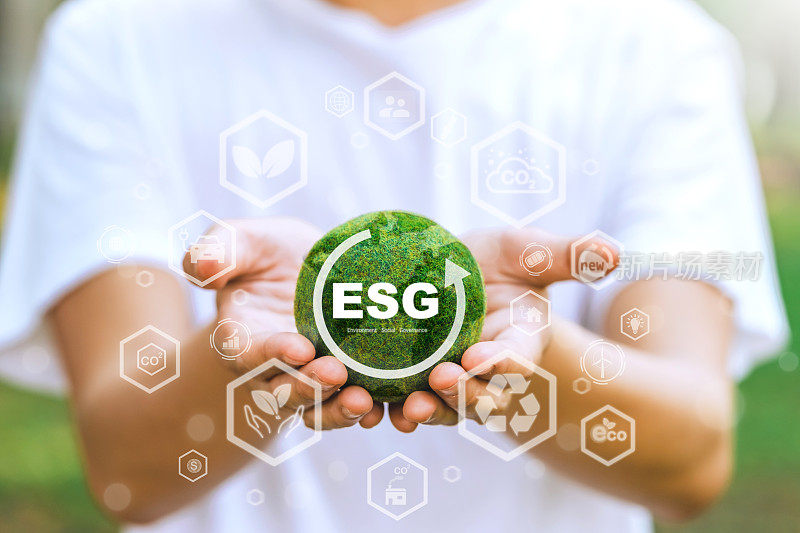 ESG概念，可持续发展目标(SDGs)基于可持续发展和绿色商业的理念，以绿色技术和环境技术为标志的全球通信网络