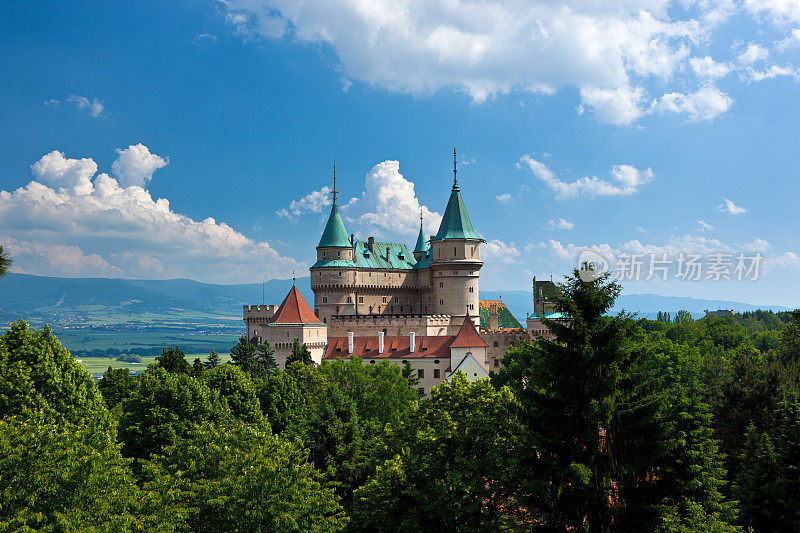 欧洲童话般的城堡