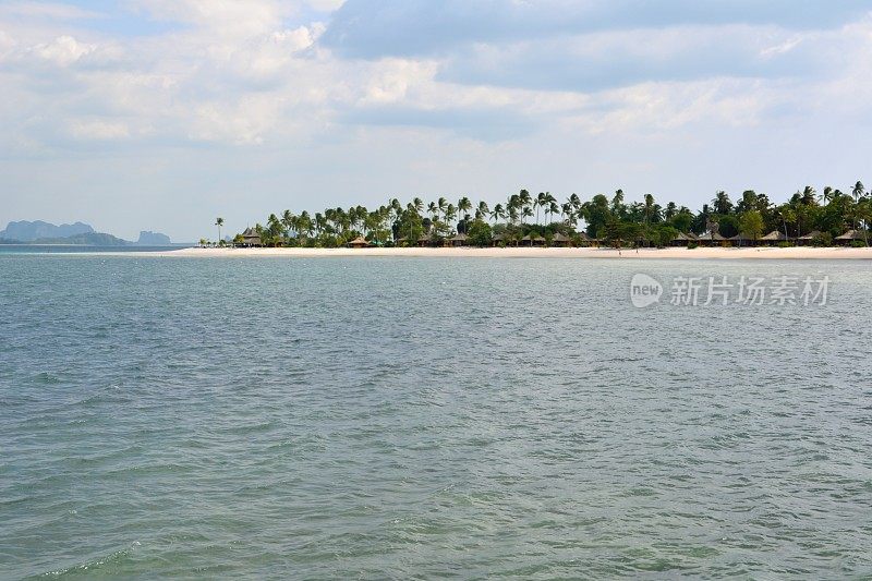 西瓦莱海滩，沙洲，泰国