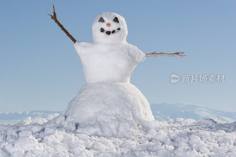 快乐的雪人