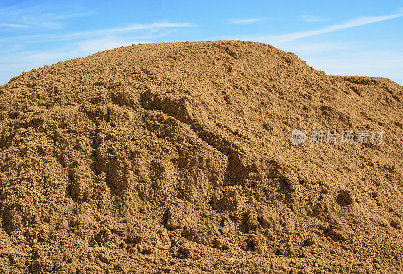 堆沙子