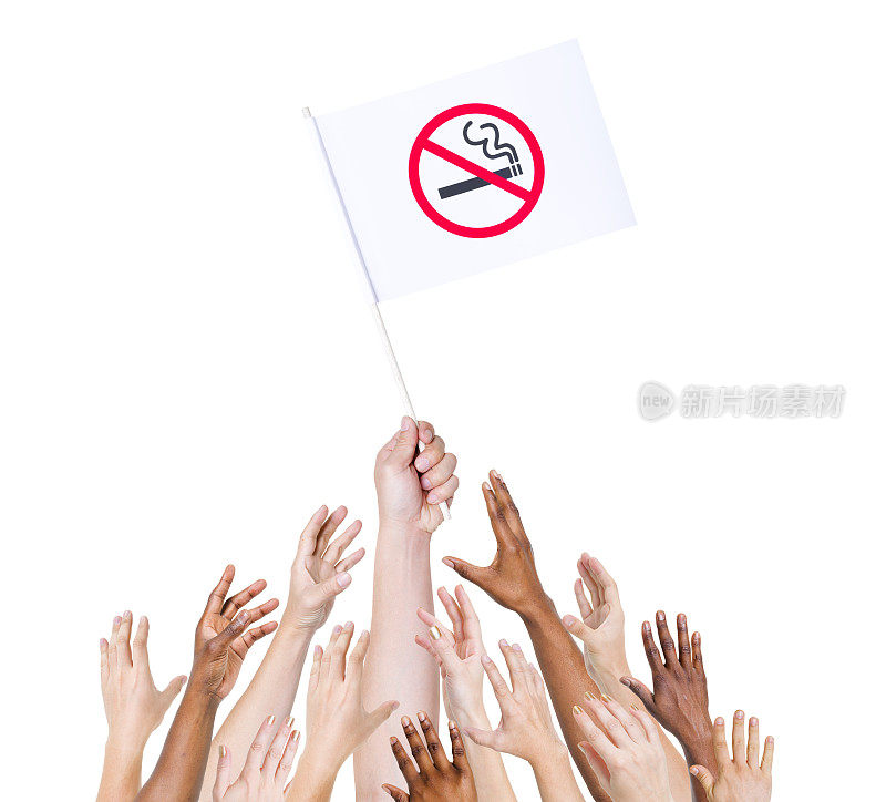 禁止吸烟标志旗