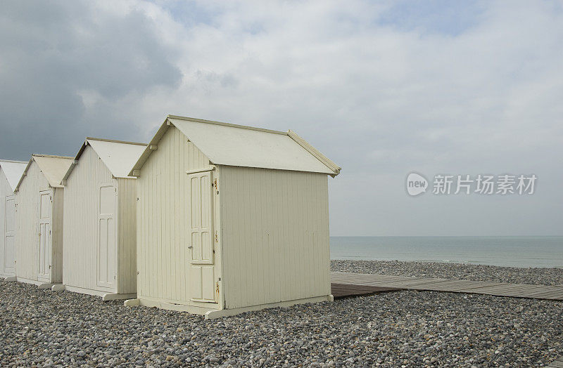 海边的海滩小屋