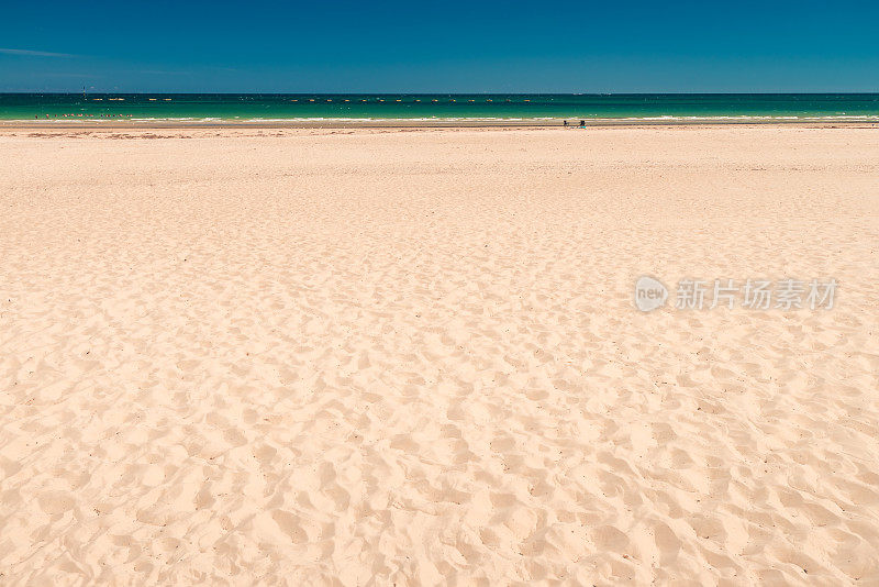澳大利亚的海滩背景