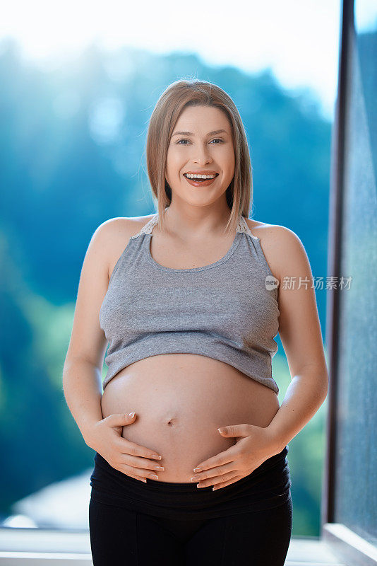 怀孕的时候感觉很幸福