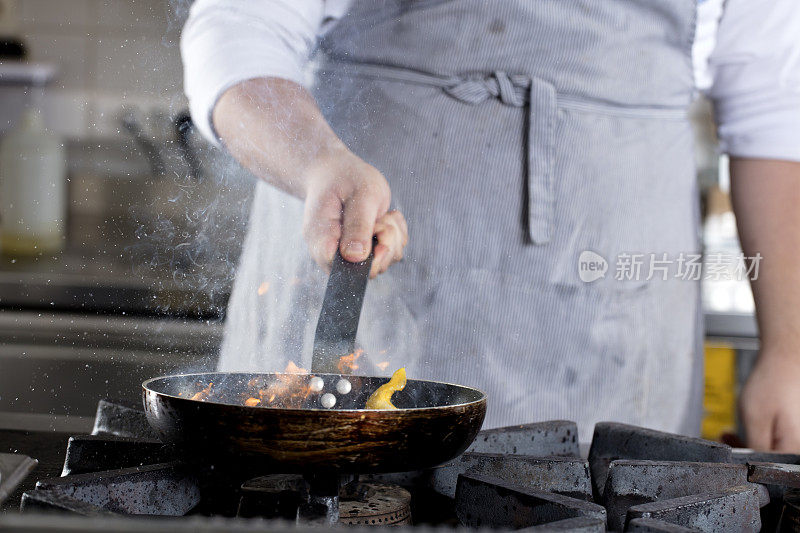 厨师的食物。