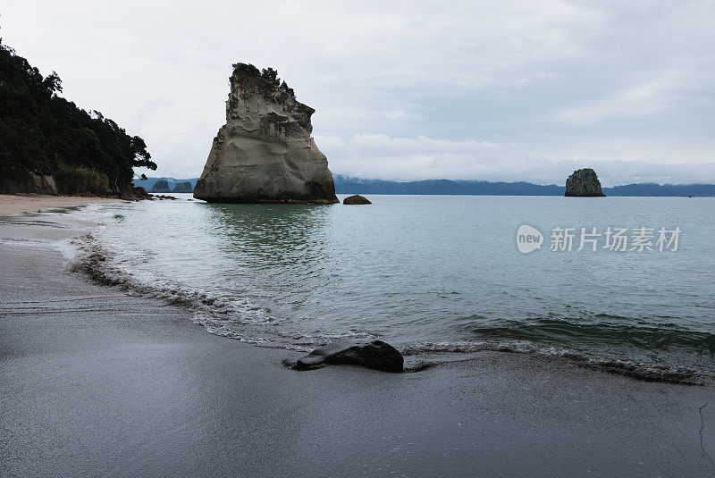 新西兰的海滩