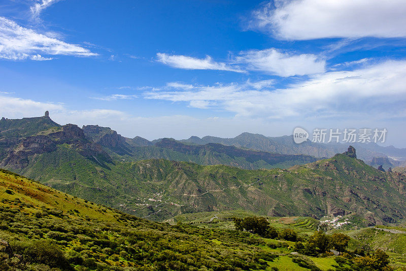 大加那利群岛，加那利群岛-山区景观罗克本塔加和罗克努布洛