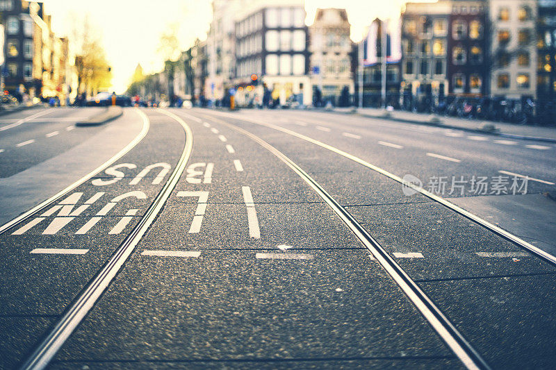 阿姆斯特丹的城市道路