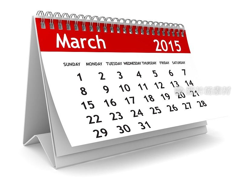 2015年3月-日历系列