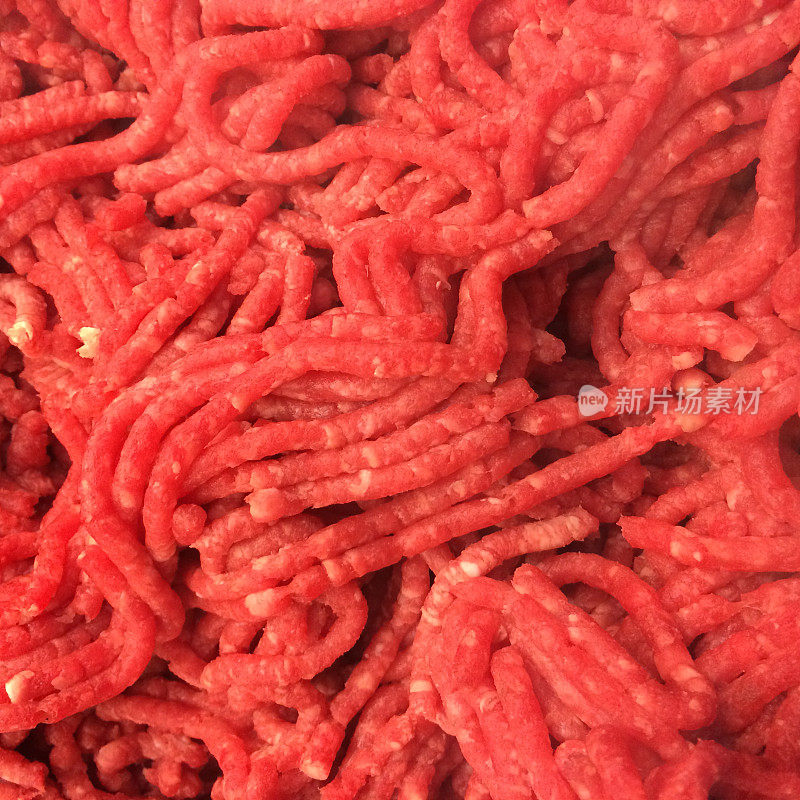 切碎的肉