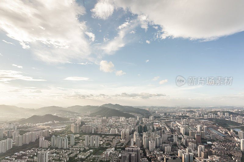 深圳天际线白天