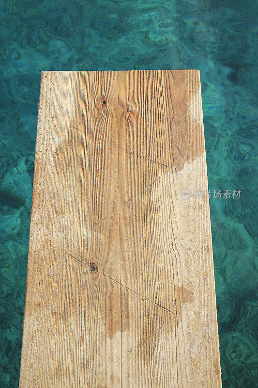 木制码头老木码头天然木纹纹理海洋背景