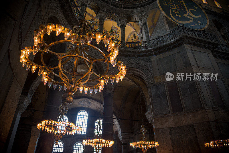 伊斯坦布尔的圣索菲亚清真寺