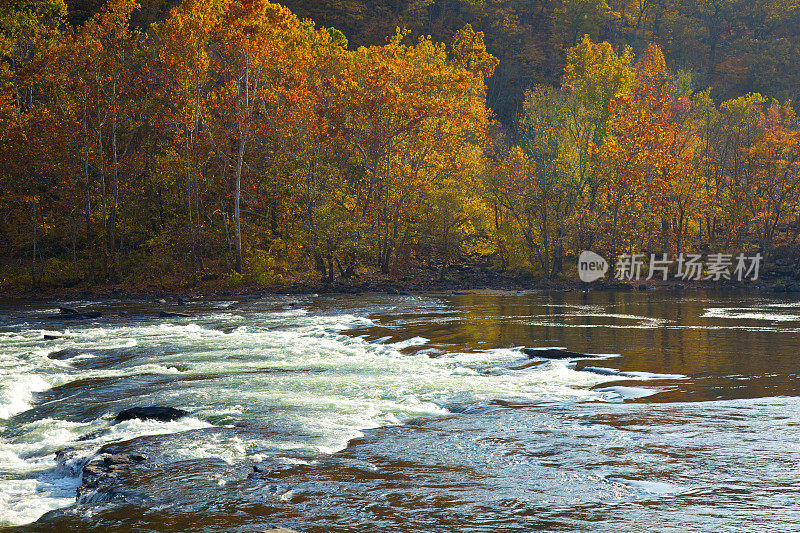 河上的秋天