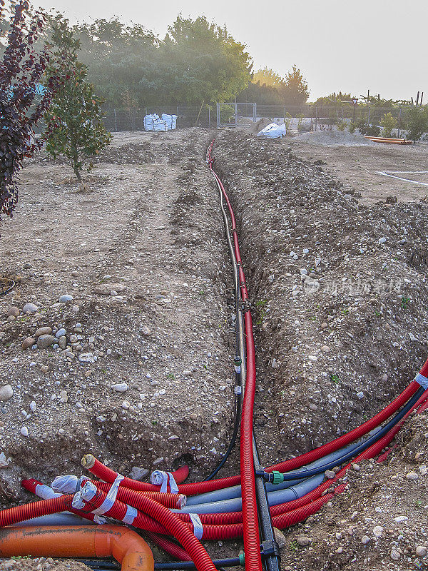 灌溉系统的管道
