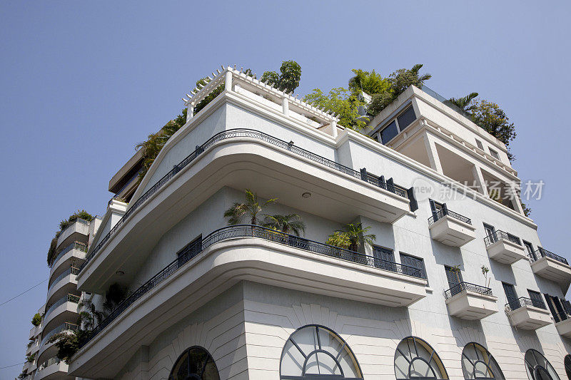 黎巴嫩贝鲁特的现代公寓楼