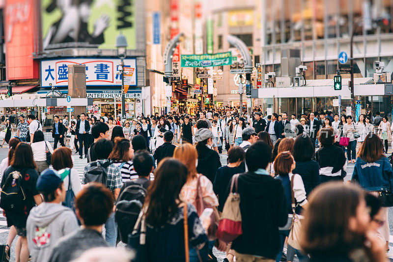 东京涉谷路口