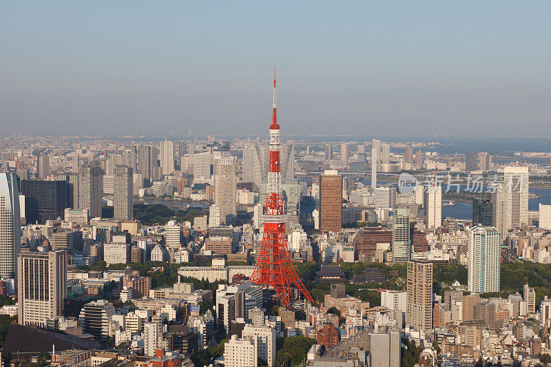 日本东京天际线