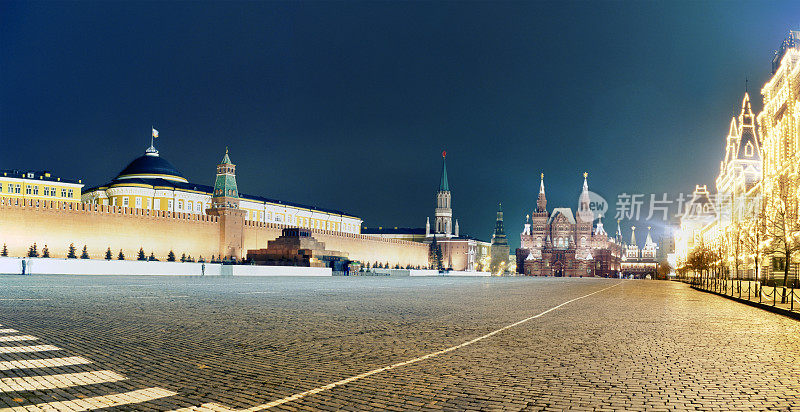红场。莫斯科。俄罗斯。