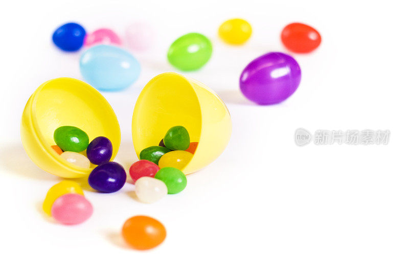 复活节彩蛋和软糖