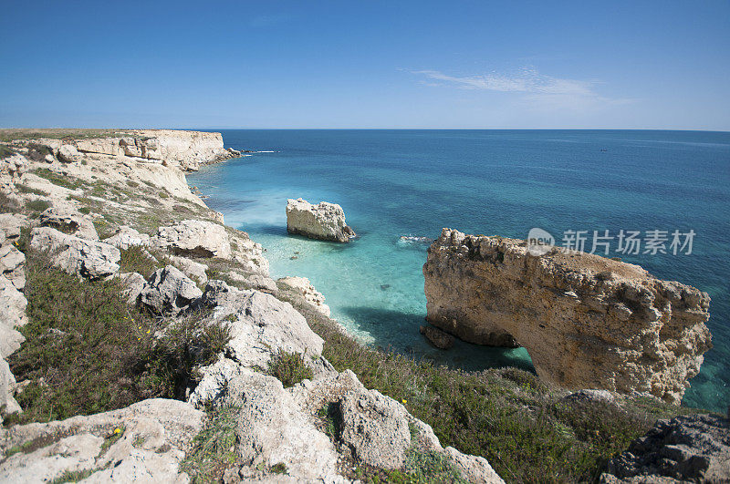 西拉库萨(西西里)，北部海岸。