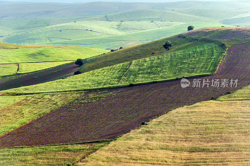 非洲梅克内斯附近的摩洛哥风景