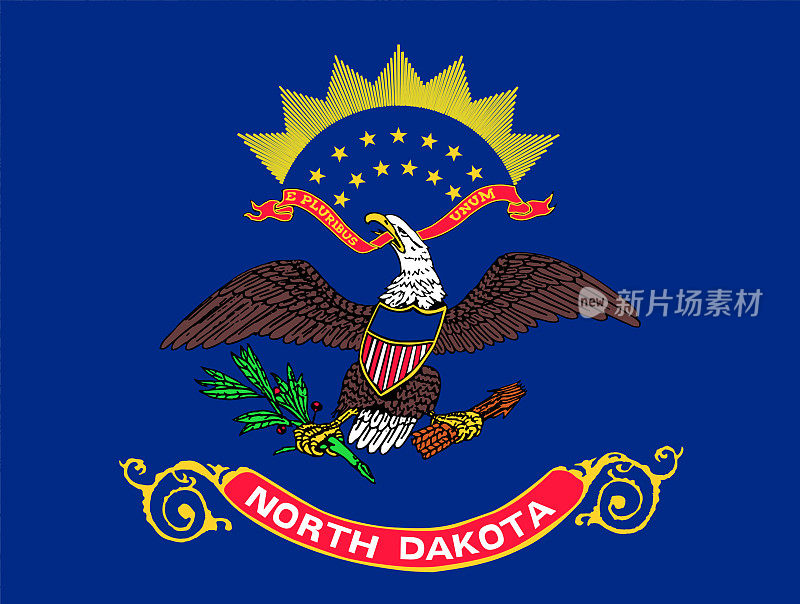 北达科他州州旗
