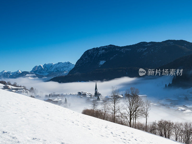 奥地利阿尔卑斯村