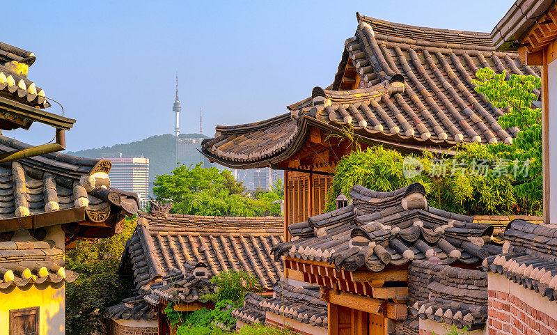 位于韩国首尔的北川韩屋村