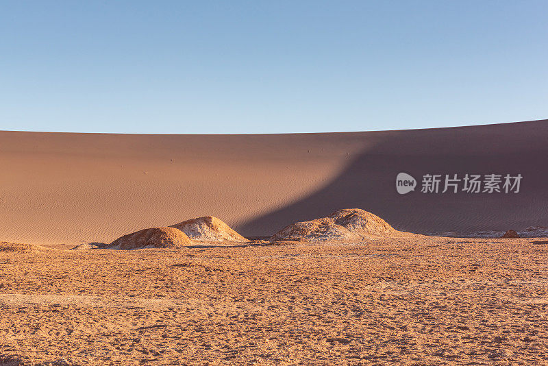 智利阿塔卡马沙漠月亮谷月亮谷圆形剧场的沙丘(月亮谷)