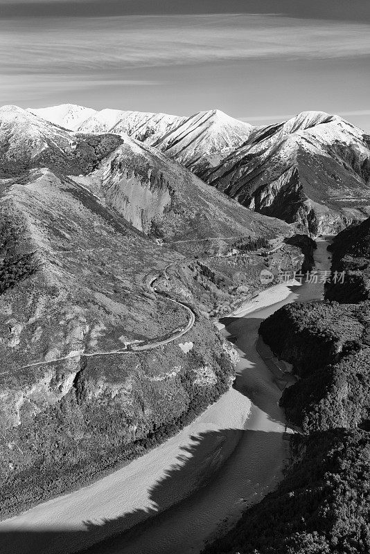 坎特伯雷平原和南阿尔卑斯山