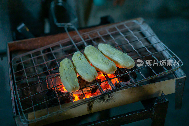 烤香蕉