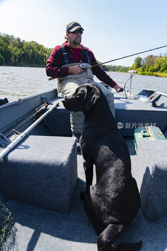 一个渔夫和他的狗