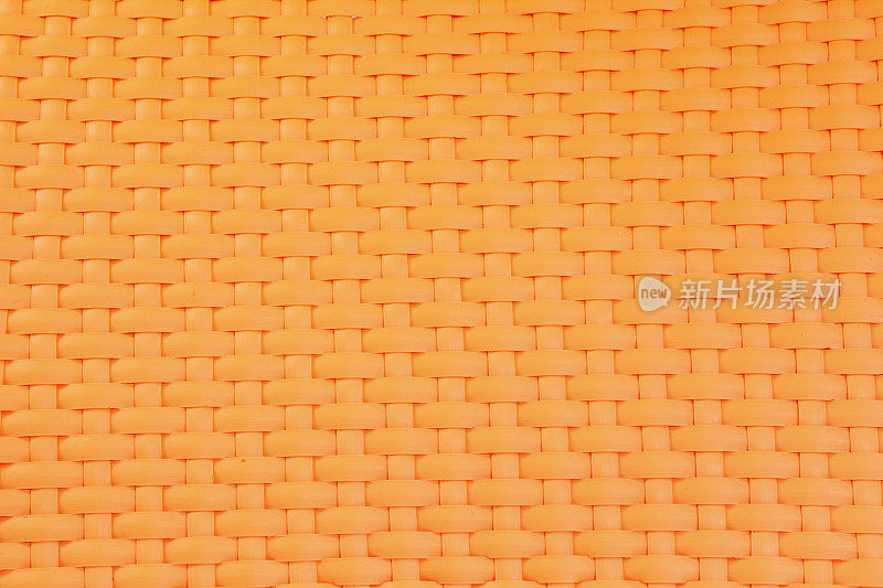 纹理编织表面用橙色人造藤编织1019.jpg