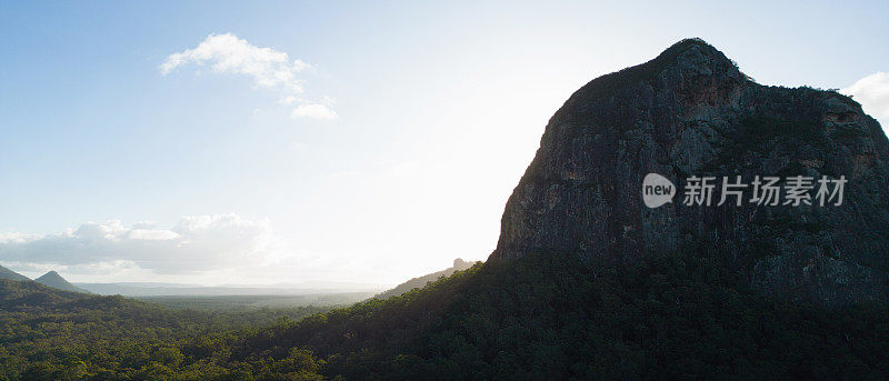 Tibrogaragan山，玻璃屋山，阳光海岸，澳大利亚