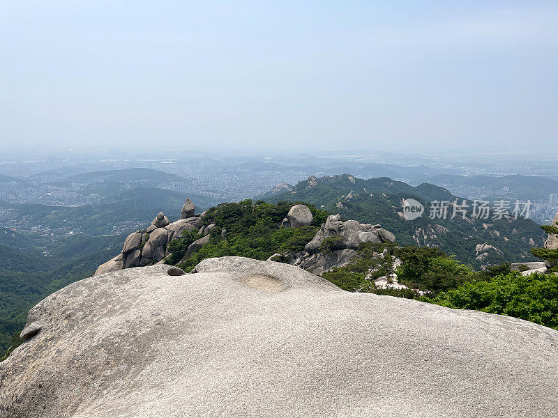 韩国首尔的北韩山