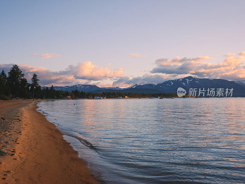 太浩湖地区