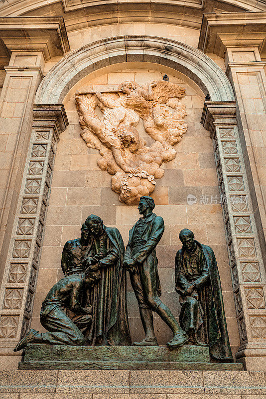 1809年英雄纪念碑。巴塞罗那,西班牙