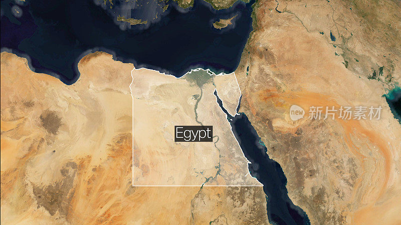 埃及探险家:国家识别地图标志