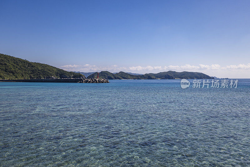 扎美岛，角山群岛，冲绳岛，日本