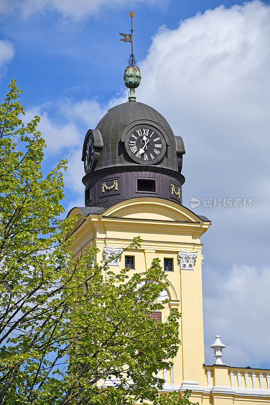 匈牙利德布勒森市的大教堂塔